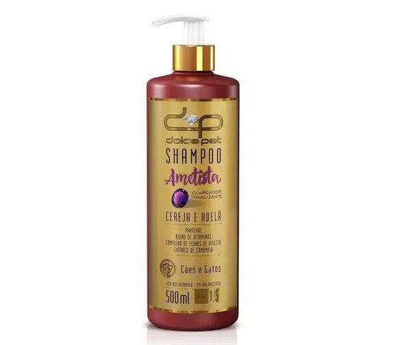 SHAMPOO CLAREADOR TONALIZANTE / 500 ML / CEREJA & AVELA .