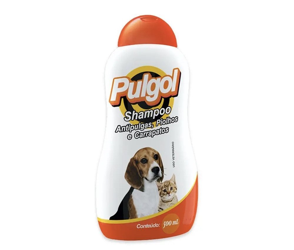 SHAMPOO ANTIPULGAS PULGOL 500ML VETBRAS PET(E)
