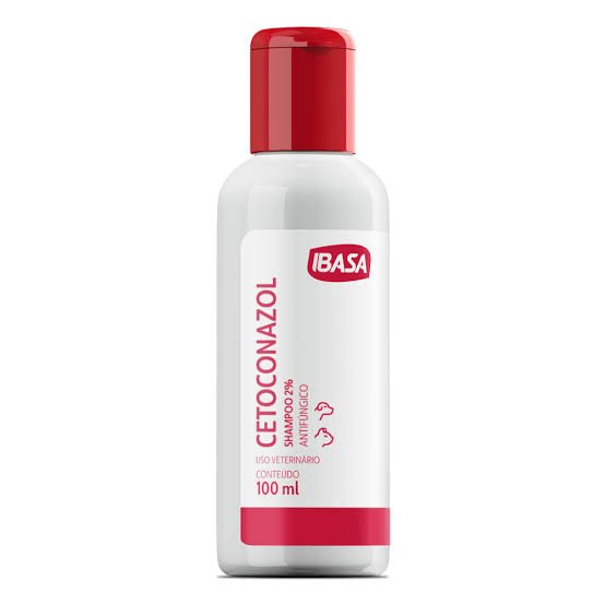 Shampoo Antifungico Ibasa Cetoconazol 2% Para Caes e Gatos