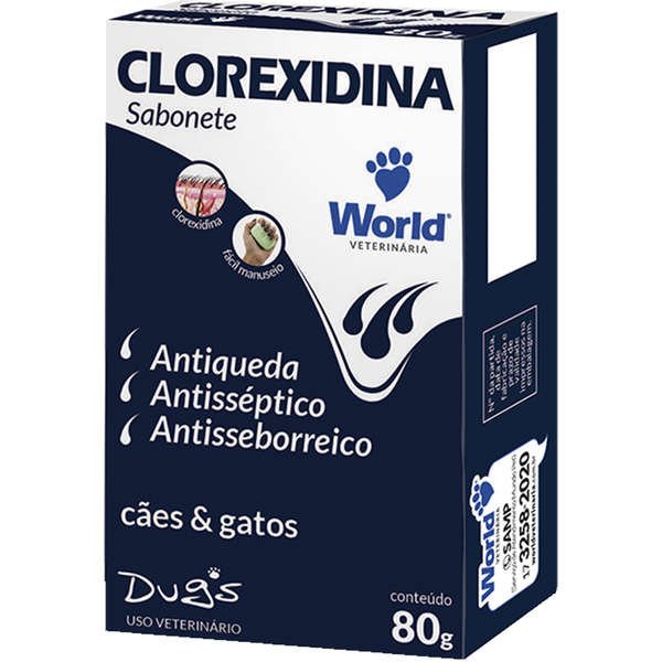 DUGS SABONETE CLOREXIDINA 80G