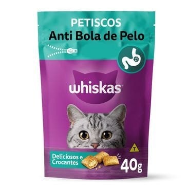 WHISKAS TEMP ANTI BOLA PELO 40GR