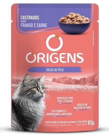 SACHE ORIGENS GATO CAST SAL18X85G