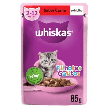 WHISKAS SACHE FILHOTE CARNE