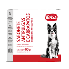 SABONETE ANTIPULGA 80G IBASA