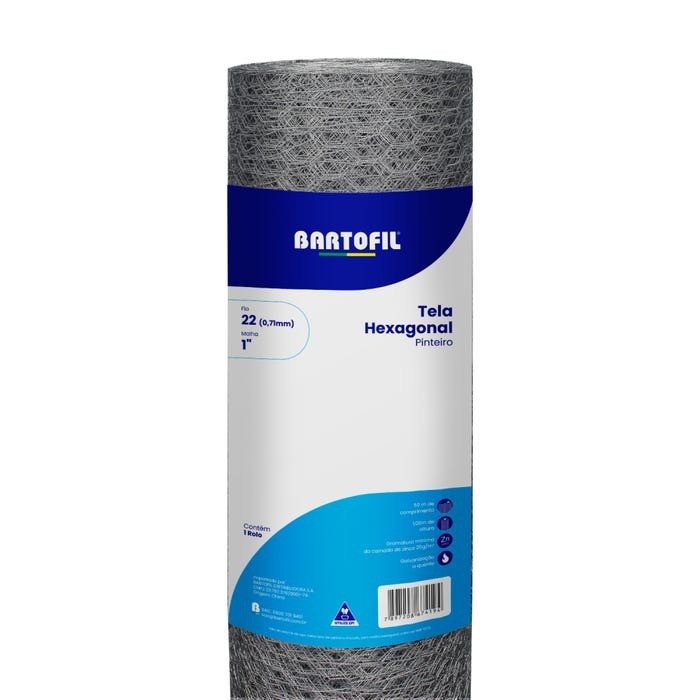TELA PINTEIRO GALV QT F22 A100 M1 50M BARTOFIL