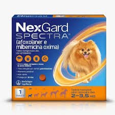 NEXGARD SPECTRA PP 1 COMP DE 2 A 3,5K (FRACIONADO)
