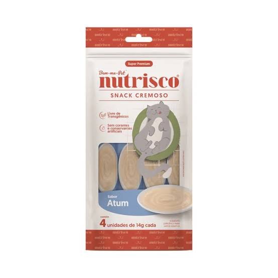 NUTRISCO SNACK CREM ATUM 4X14G