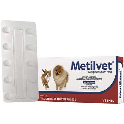 METILVET 5MG 120 COMP