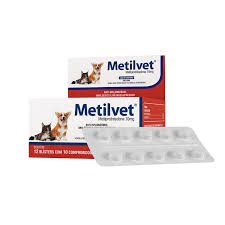 METILVET 10MG 120 COMP - UN