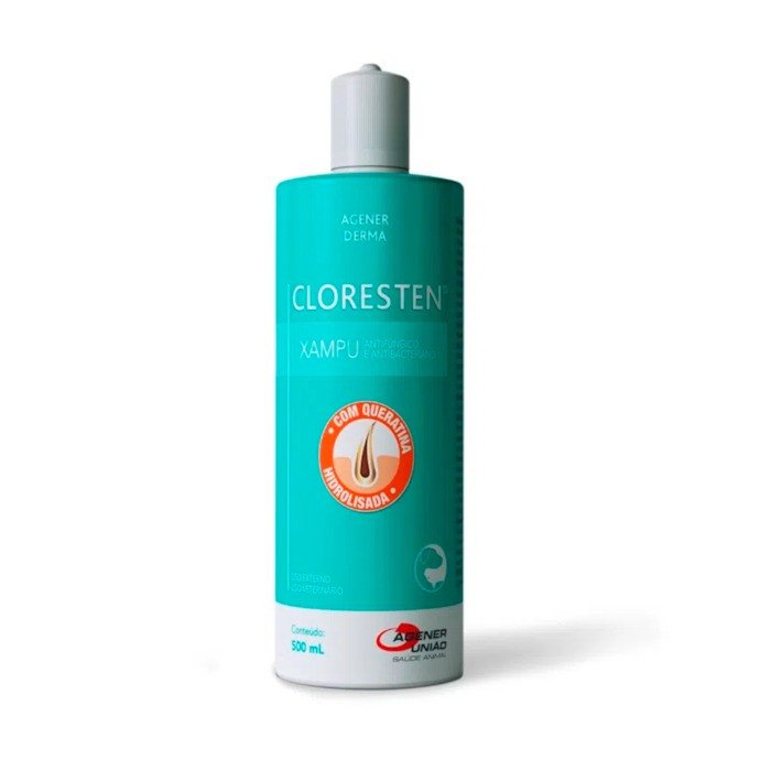 AG CLORESTEN SHAMP 500 ML