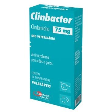 AG CLINBACTER 75MG COM 14 COMP