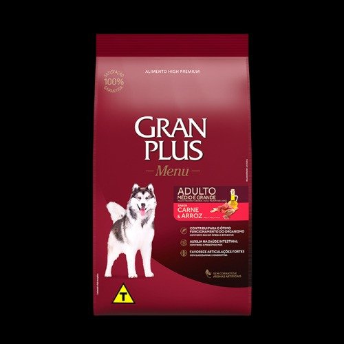 GP MENU CAO ADT MED GRAN CAR/ARROZ 15 KG