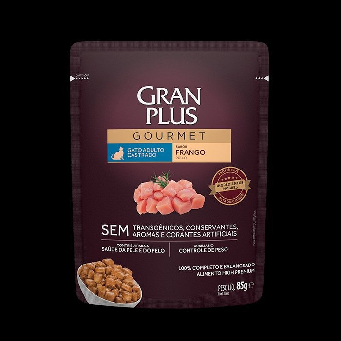 GP GMT SACHE GATO CASTR FRANGO 85 GR
