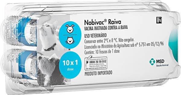 NOBIVAC RAIVA - 1D
