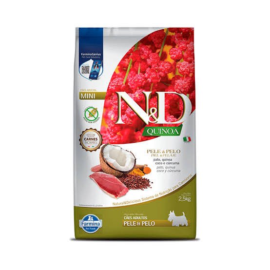 ND QUINOA CAN ADULT MINI P E PELO PATO 2,5K