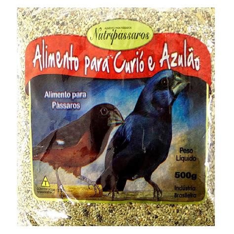 Mistura para Curio e Azulao Nutripassaros com Mel 500g