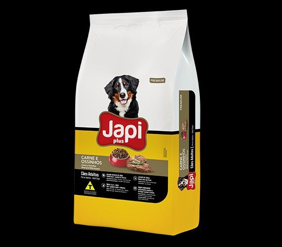 JAPI PLUS CARNE E OSSINHOS ADULTOS 25KG