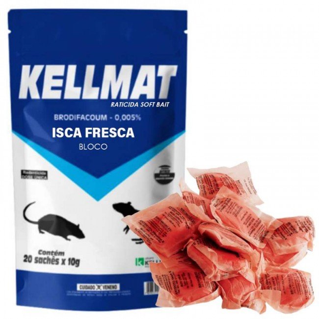 KELLMAT RATICIDA SOFT BAIT 10X20X10G
