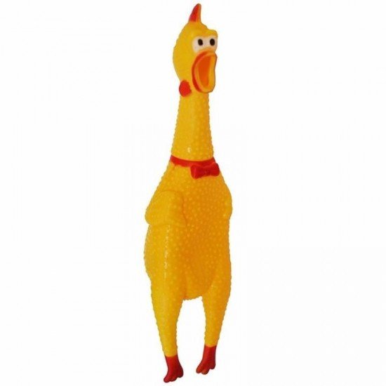 BRINQUEDO VINIL GALINHA 38 CM