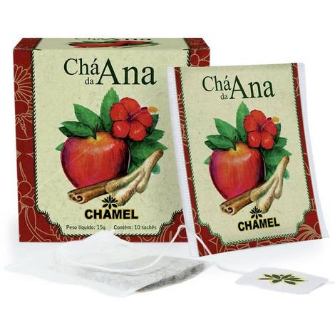 Chá da Ana ( maçã, hibisco, gengibre e canela)
