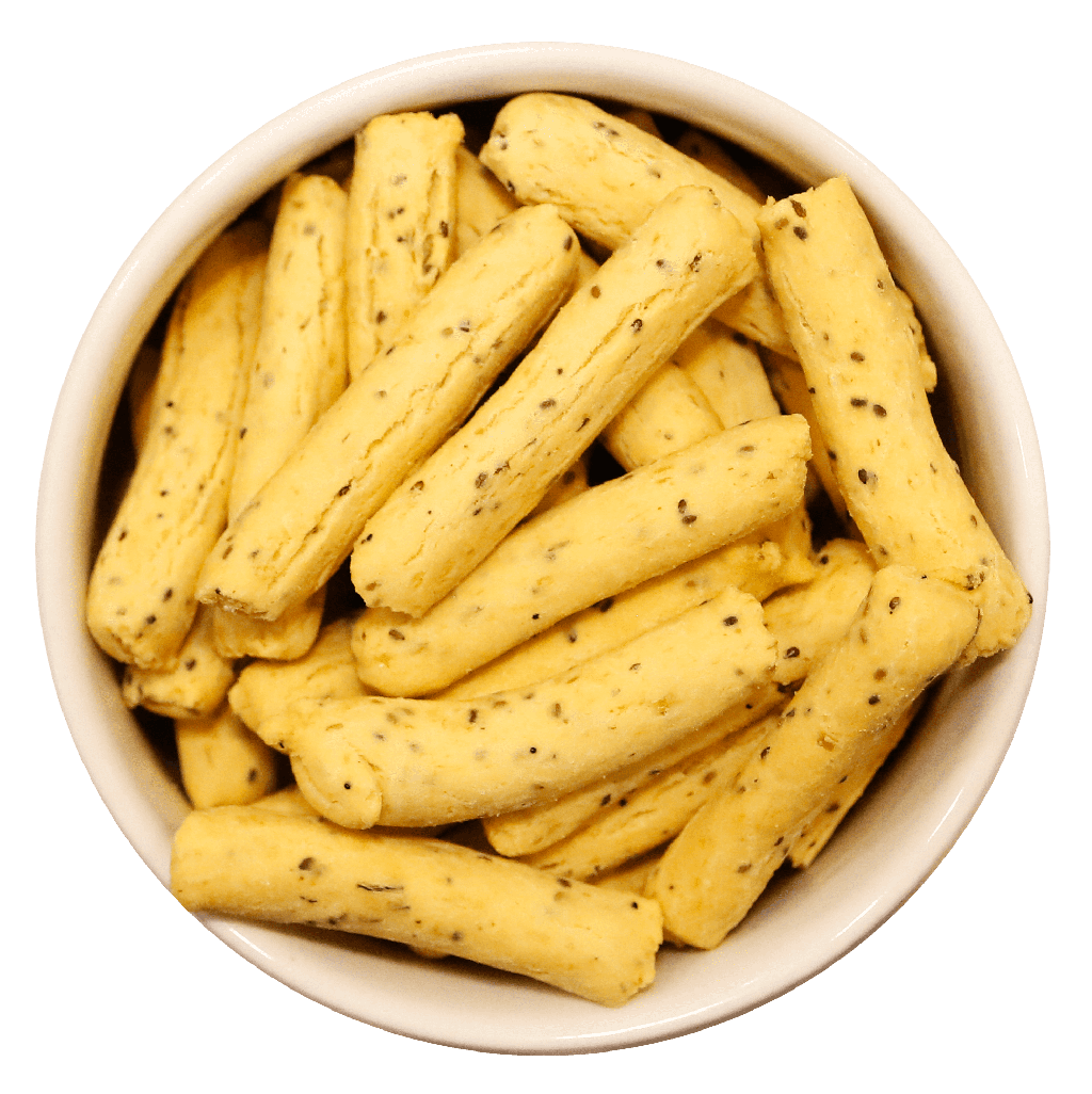 Palito de mandioca sabor cebola