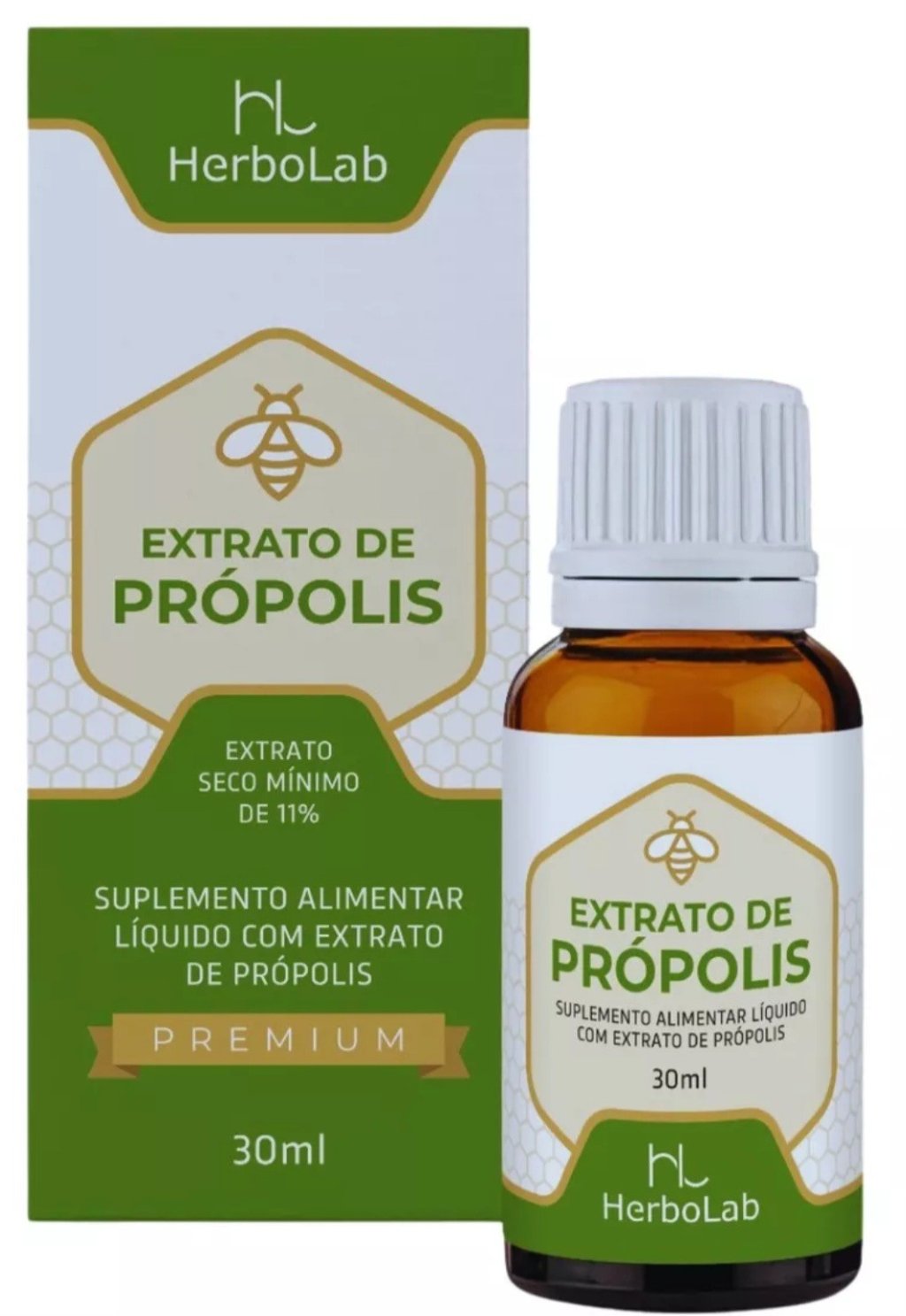 Extrato de própolis verde