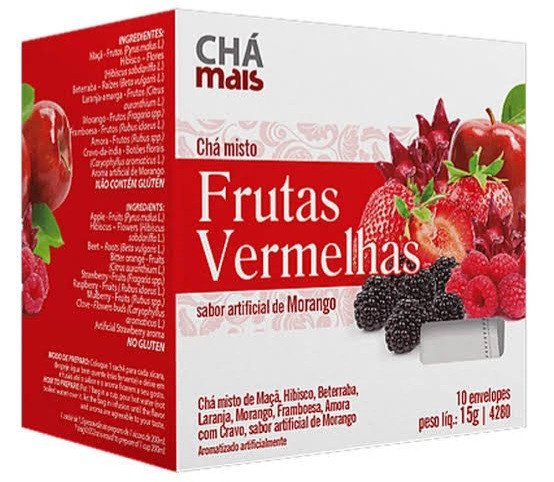 Chá Frutas Vermelhas