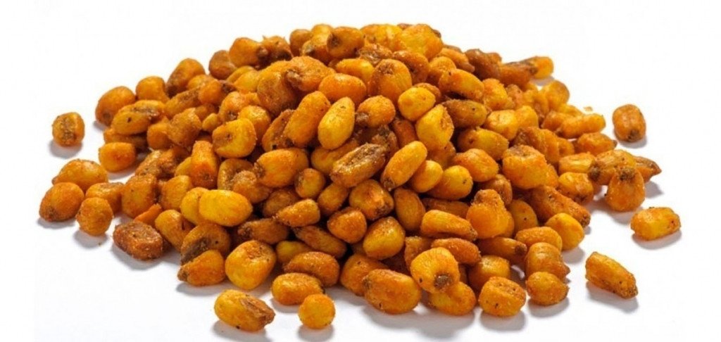 Milho torrado barbecue