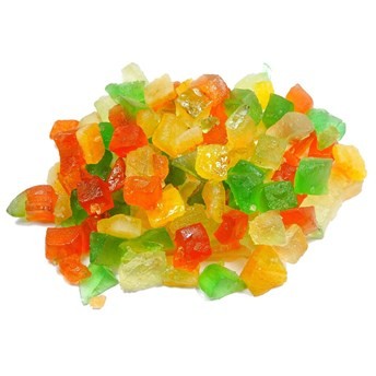 Frutas cristalizadas 