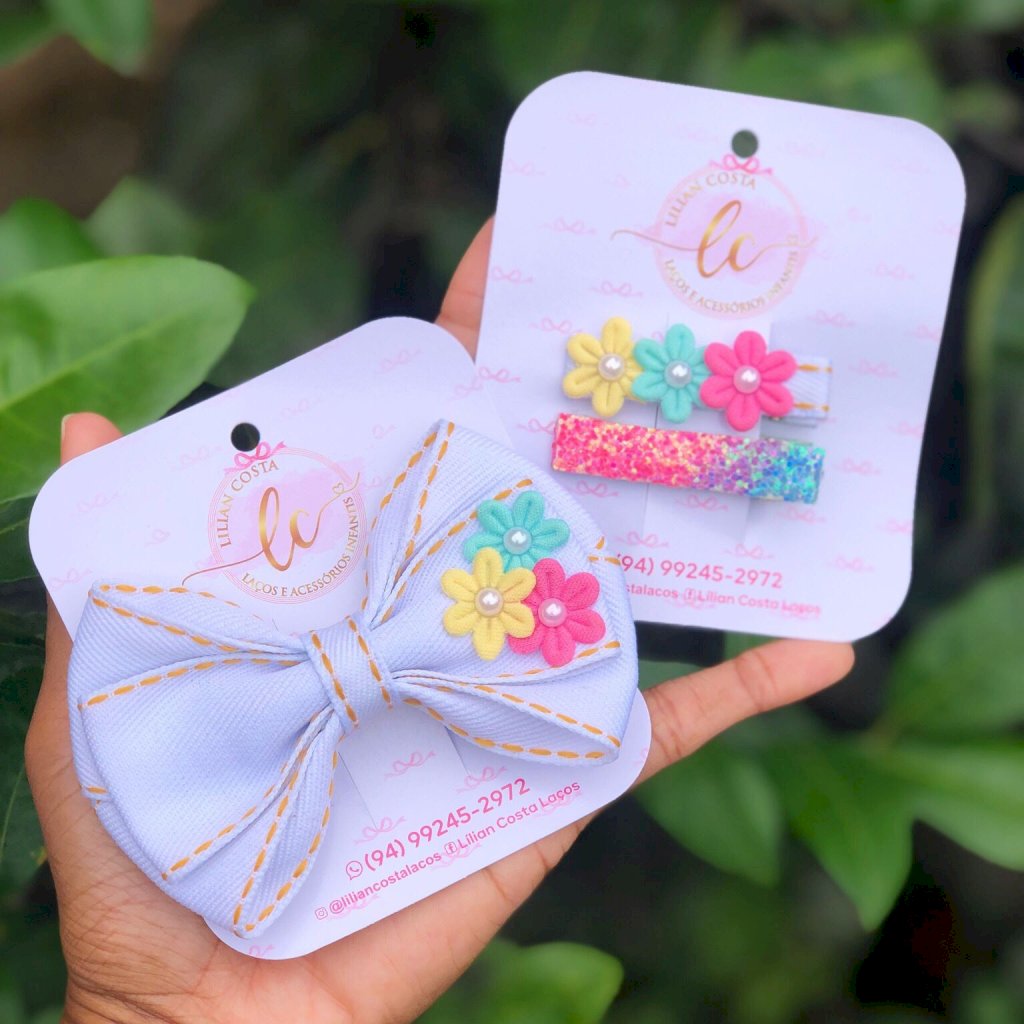 Cartela para 1 laço -9x10  