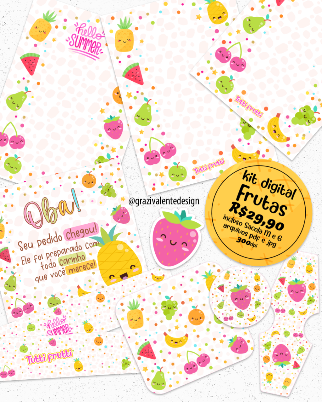 KIT DIGITAL FRUTAS