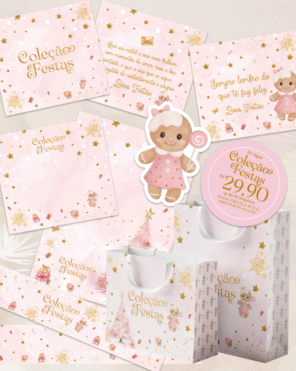KIT DIGITAL COLEÇÃO FESTAS 2024