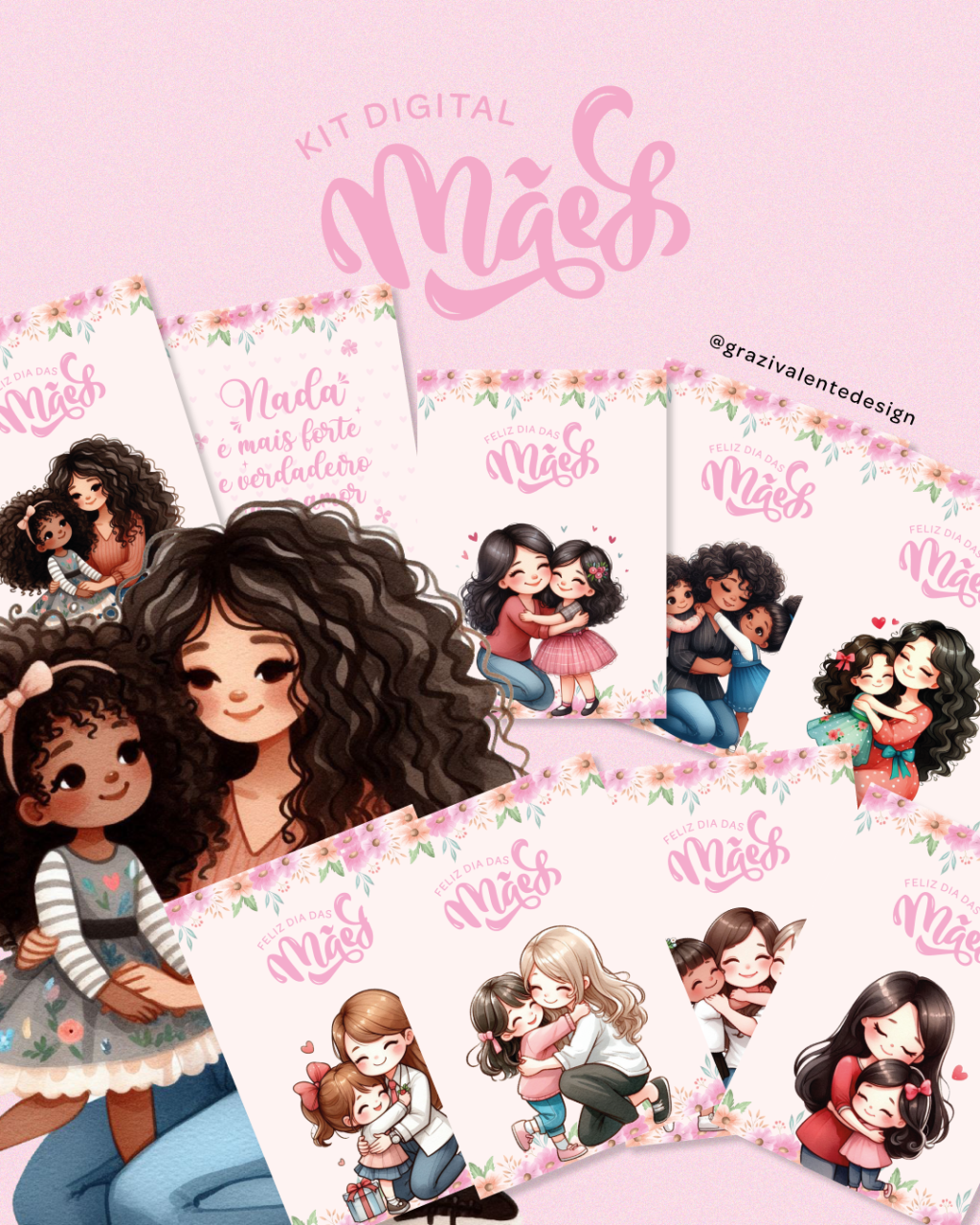 KIT DIGITAL DIA DAS MÃES