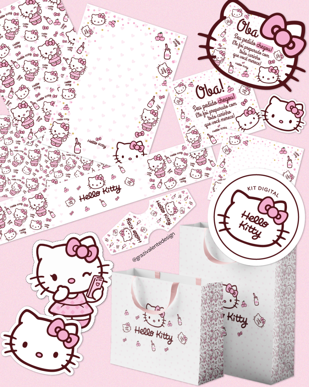KIT DIGITAL HELLO KITTY