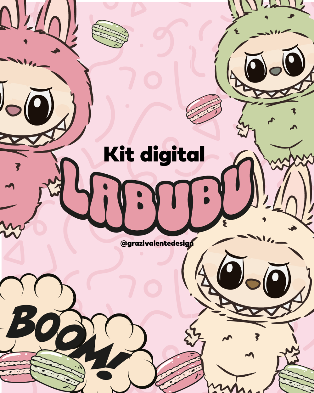 KIT DIGITAL LABUBU