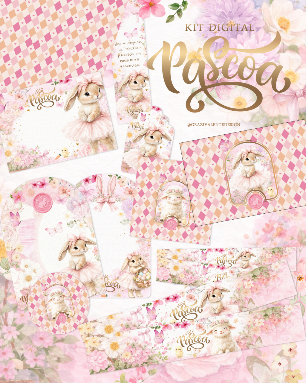 KIT DIGITAL PÁSCOA BELLE FLEUR