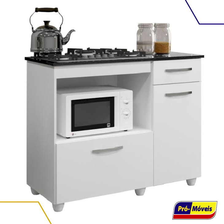BALCÃO VIOLETA P/FORNO E COOKTOP