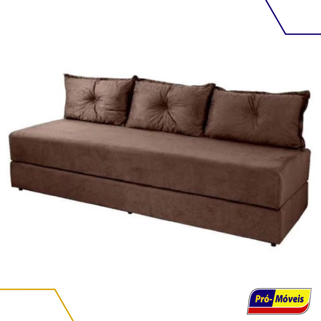 BICAMA SEM ENCOSTO - 3 ALMOFADAS