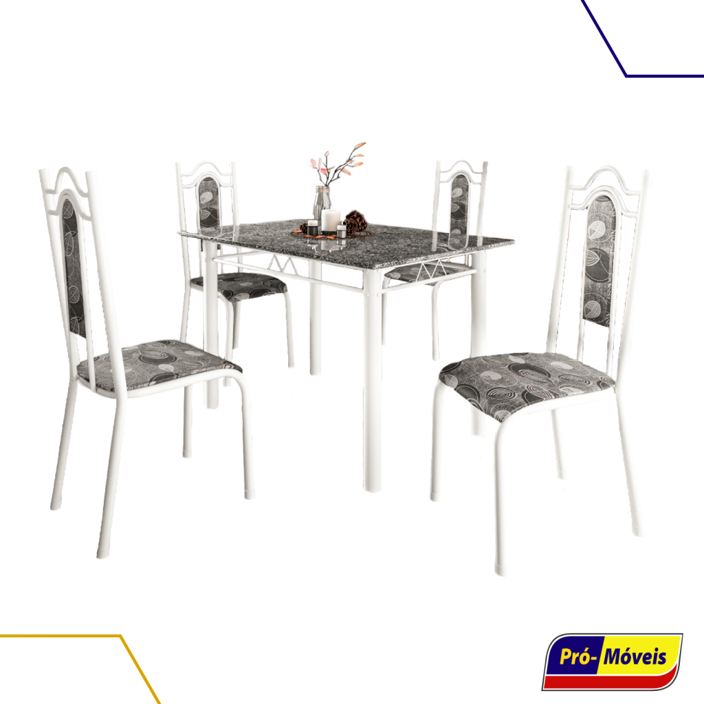 MESA + 4 CADEIRAS 620 