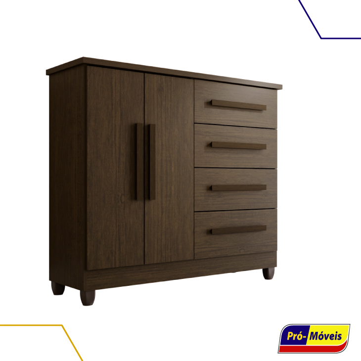 CÔMODA DUBAI SAPATEIRA E 4GAV  