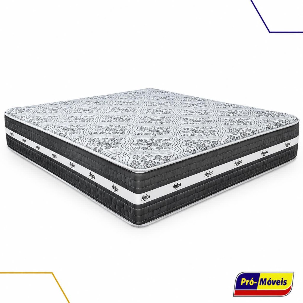 COLCHÃO BLACK GRAPHITE C/MOLA ENSACADA CASAL
