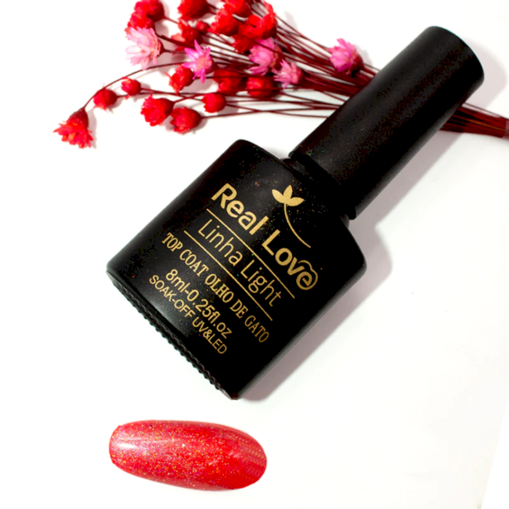 Top Coat Olho De Gato - Real Love