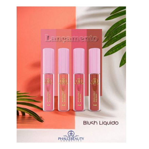 Blush Líquido - Phállebeauty