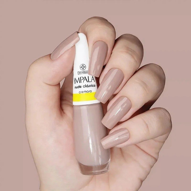 Esmalte Cremoso  Nude Clássico - Impala 
