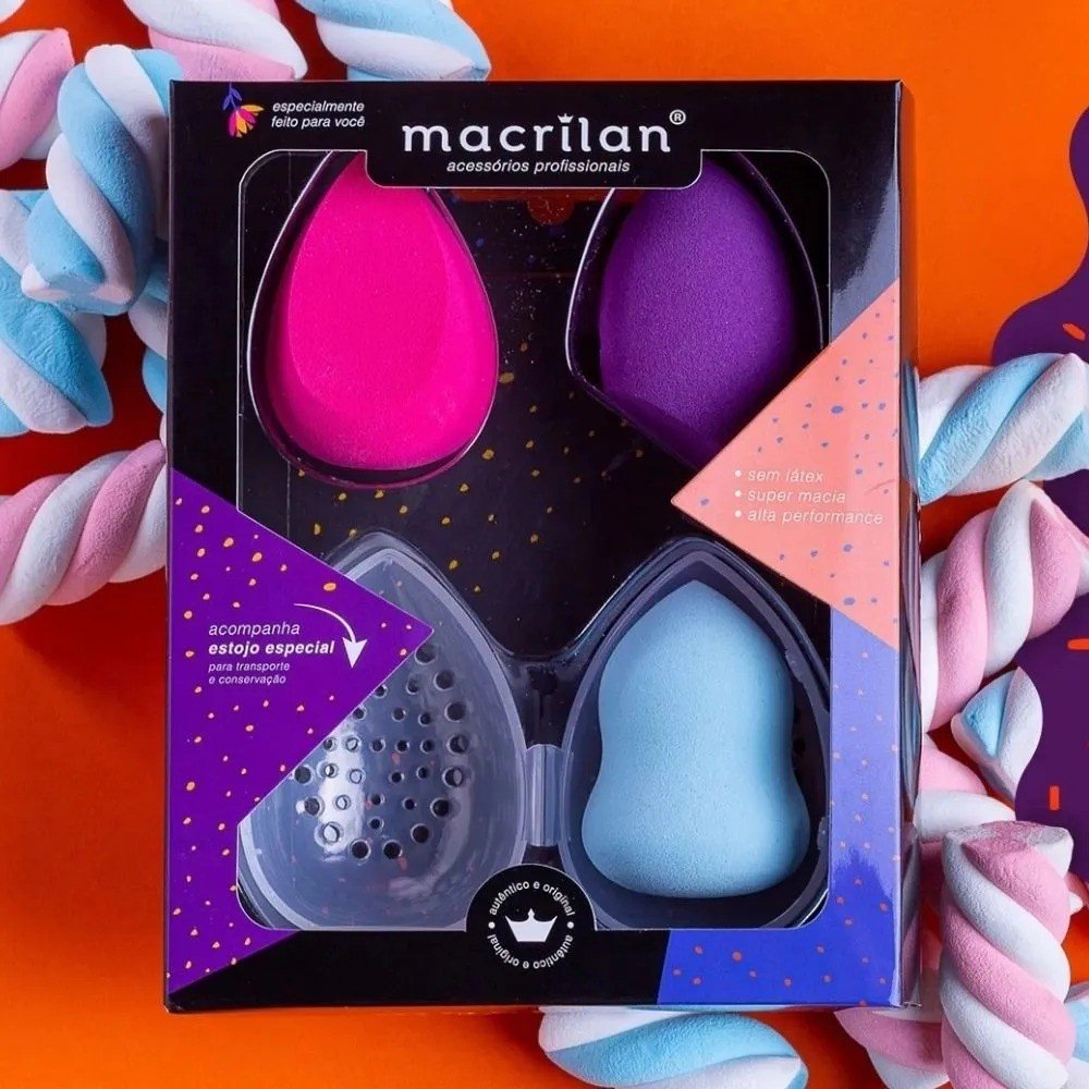 Trio de Esponjinhas -Macrilan 