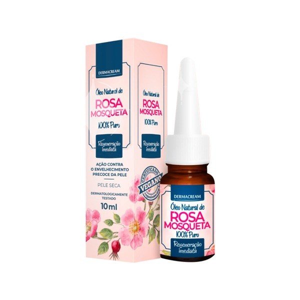 Oleo Natural Rosa Mosqueta 10Ml Dermacream