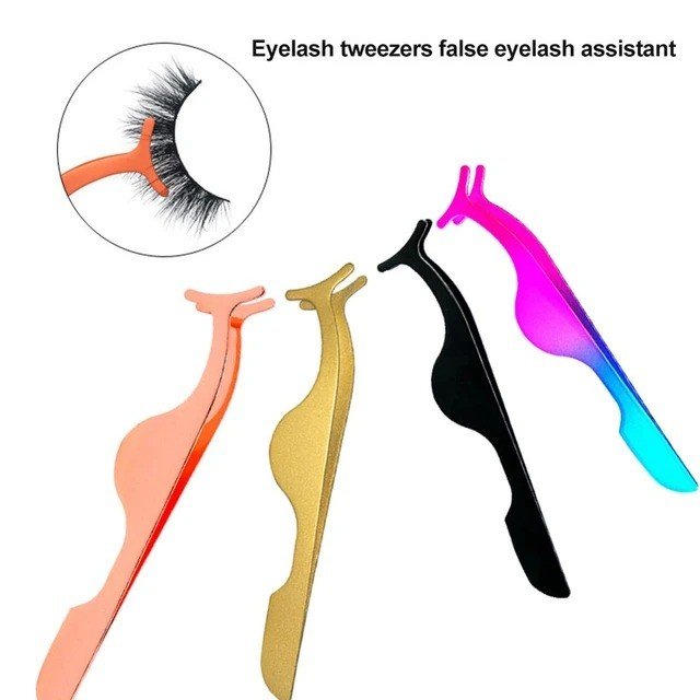 Pinça Aplicação Cílios - Mey 