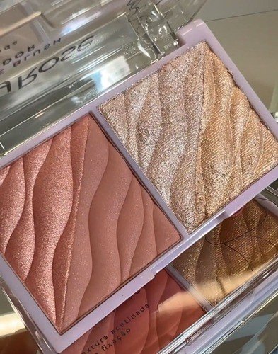 Paleta Blush e Iluminador - Ruby Rose 