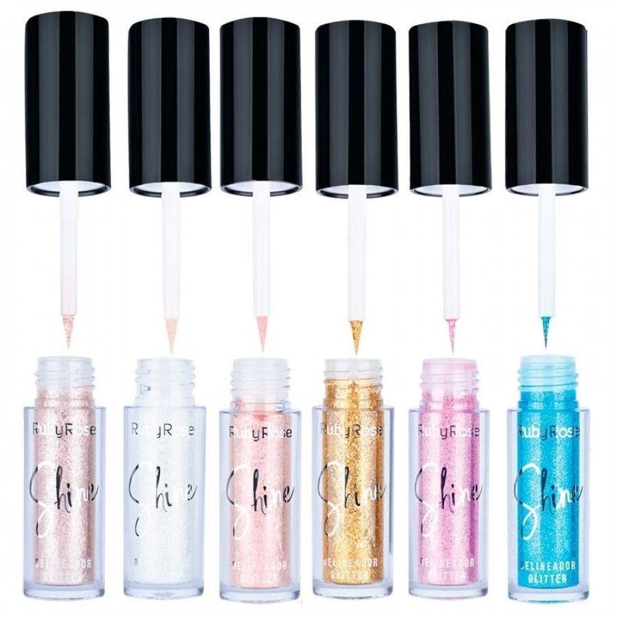 Delineador  Glitter Shine - Ruby Rose 