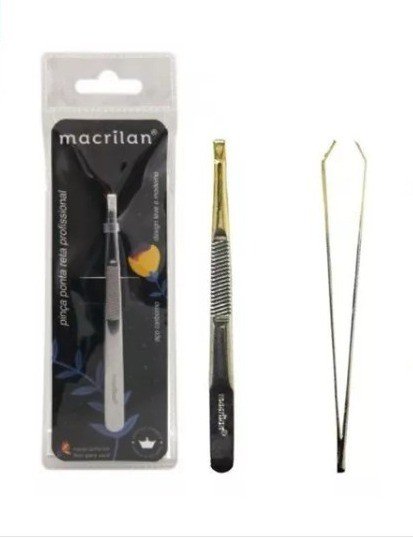 Pinça Ponta Reta PL-4 - Macrilan 